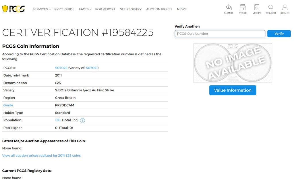 カツさん専用　2011年 イギリス ブリタニア25ポンド金貨 PCGS PR70