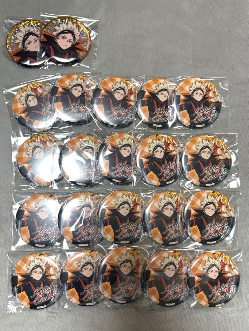 爆豪勝己 カップケーキ オープンスクール 僕のヒーローアカデミア 缶バッジ