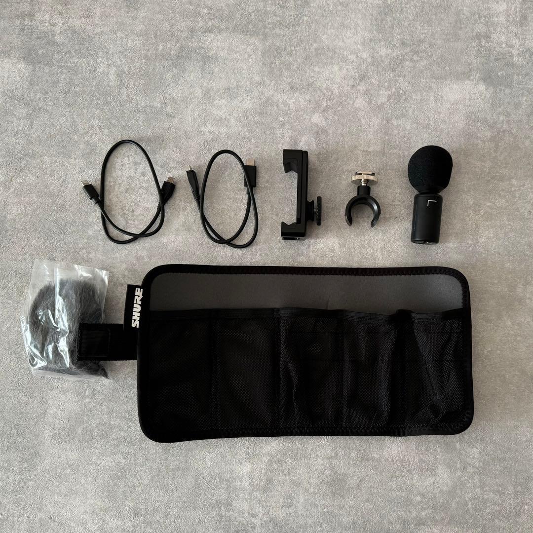 SHURE MV88+SE215 ポータブル動画撮影キット