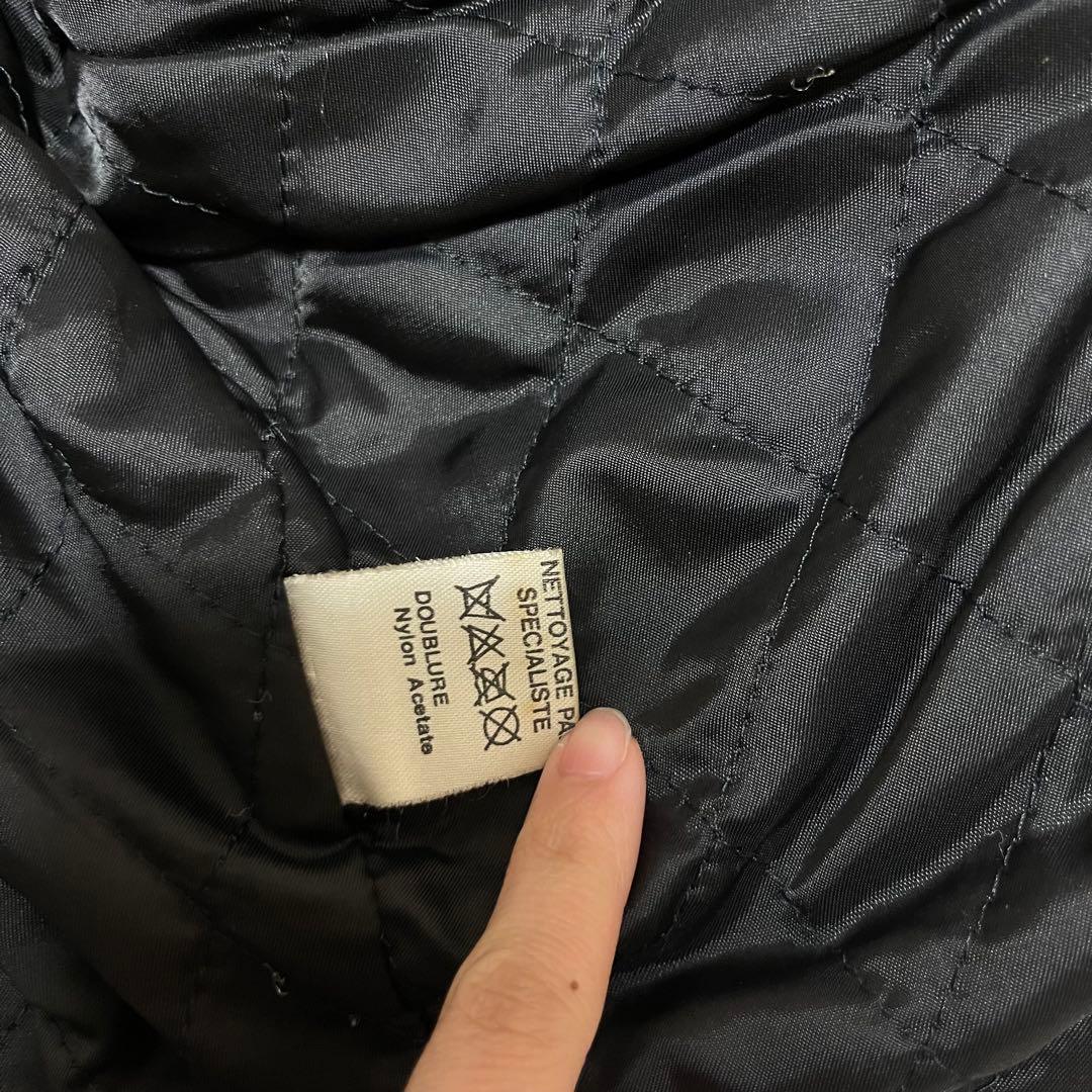 vintage レザー シングルライダース　ジャケット 肉厚 本革 M