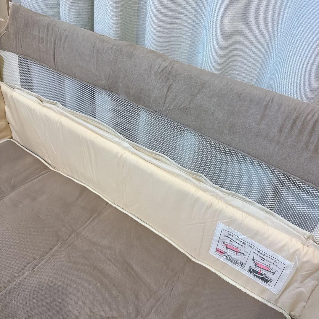 Aprica ココネルエアープラス ベビーベッド ほぼ未使用 シュークリーム