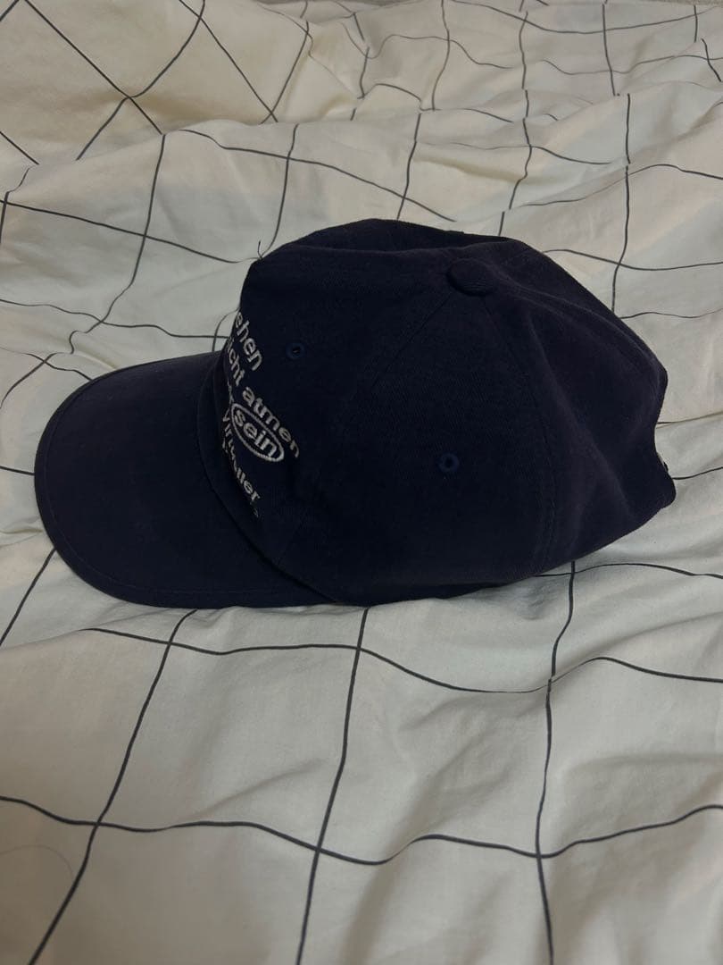 GADIDANONIEM LUKE/NAVY キャップ