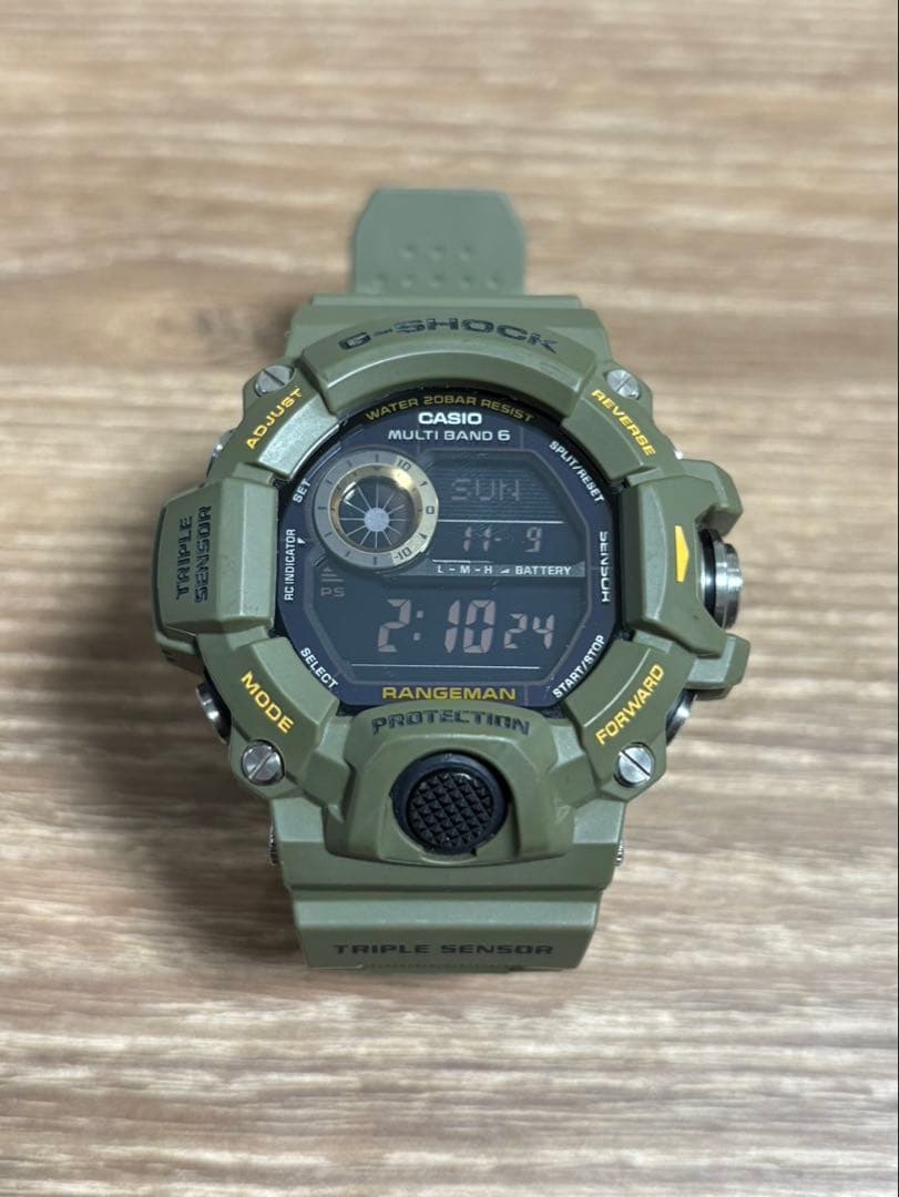 G-SHOCKレンジマン カーキ GW-9400J-3JF