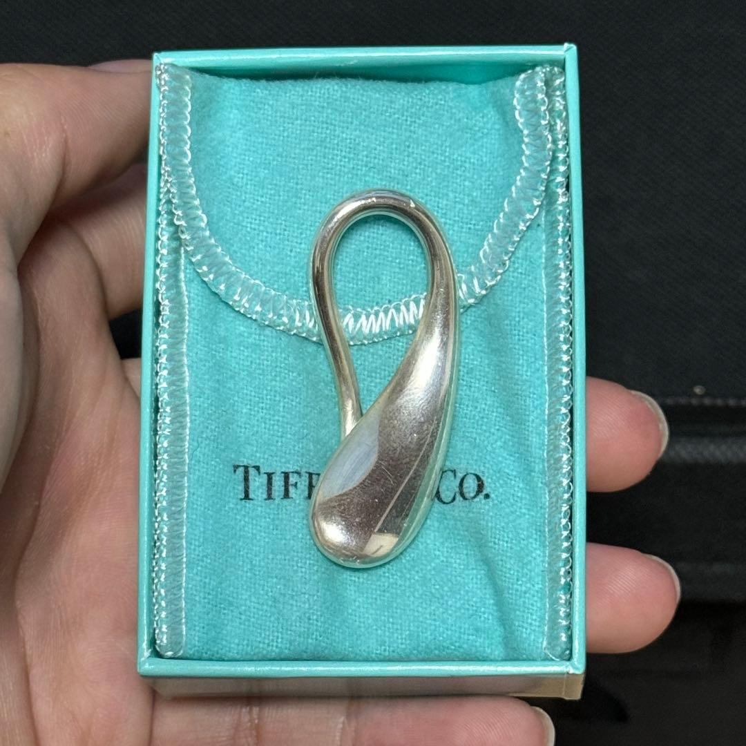 Tiffany ティファニー ティアドロップ キーリング Silver925