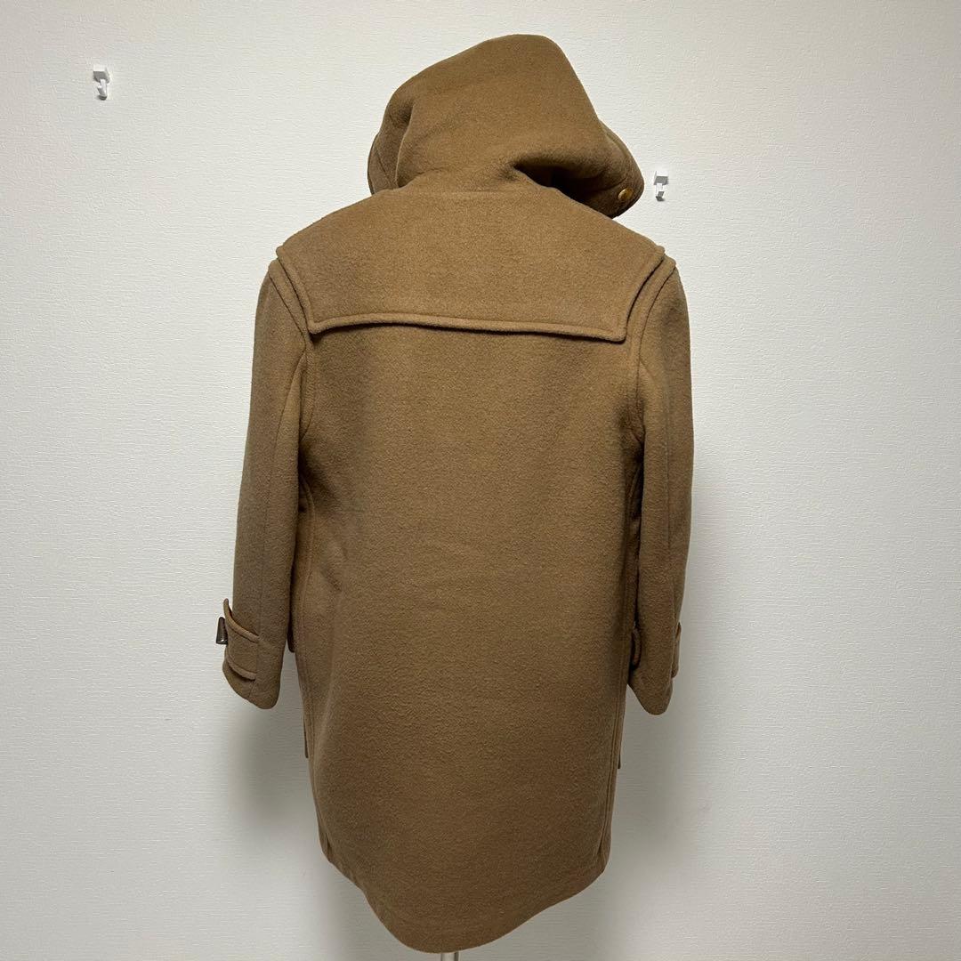 バーバリー 英国製 ダッフルコート フード ノバチェック レディース