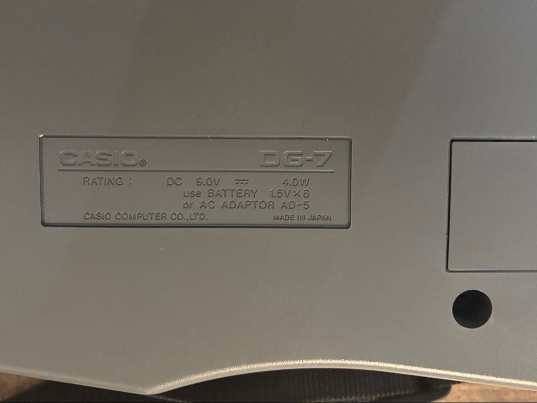 CASIO デジタルギター DG-7