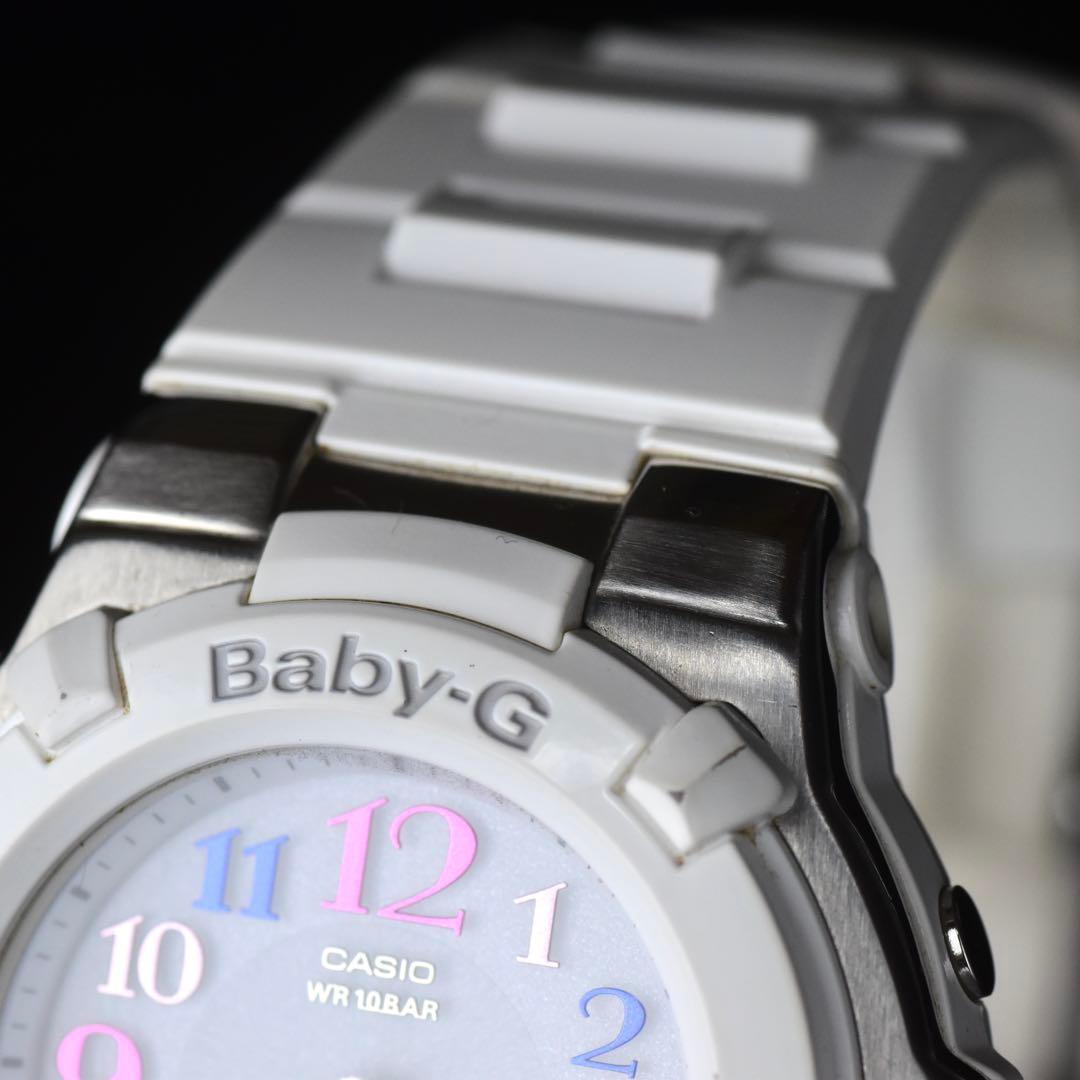 【美品】 BABY-G ベビージー 電波ソーラー BGA-1100GR 箱説あり
