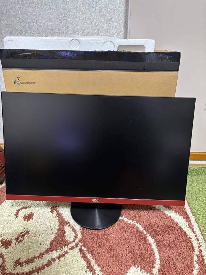 ASUS ゲーミングモニター　23インチ　1080fHD アーム、HDMI付き