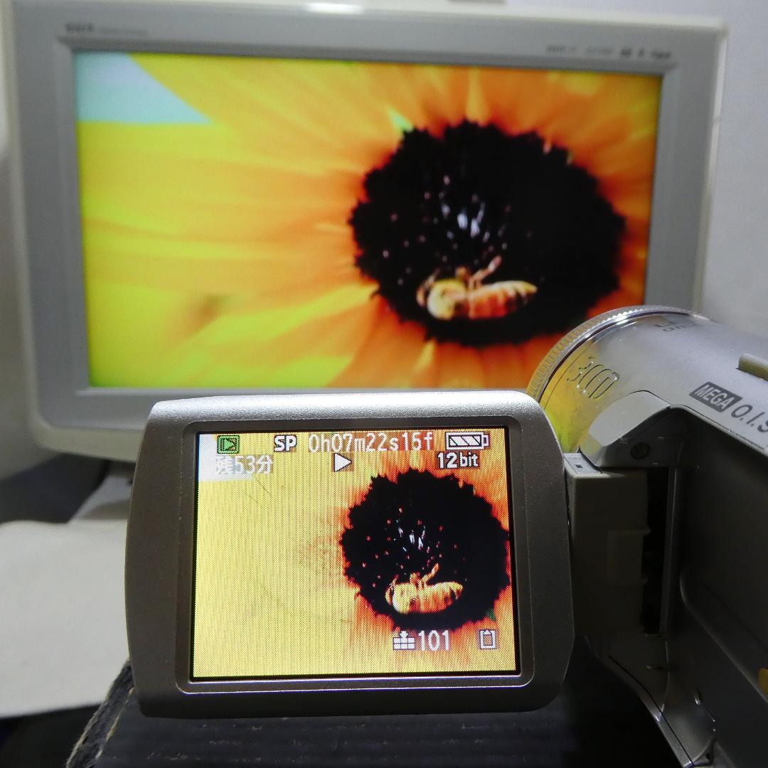 動作良好 パナソニック NV-GS250 MiniDVビデオDVDダビングに最適