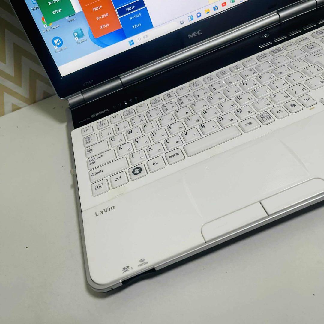 T17 NECノートパソコンi7高速SSDサクサクWindows11オフィス付き