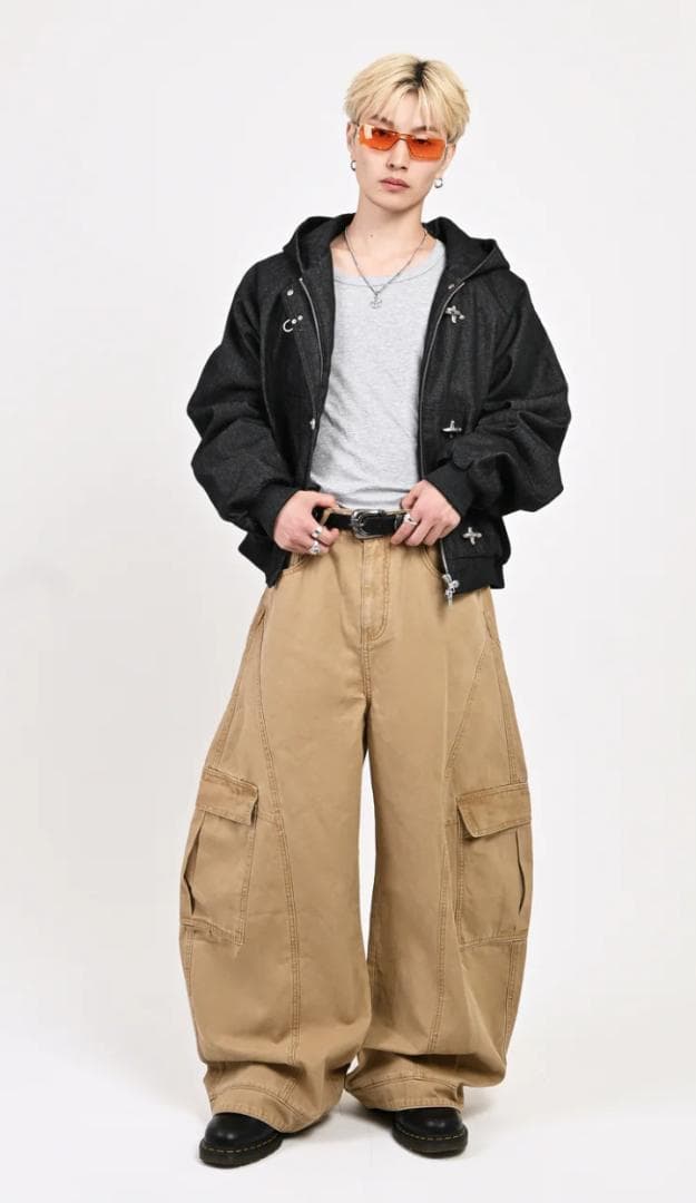 L2089　トグルフックリジットアクティブジャケット　L（black）地底人