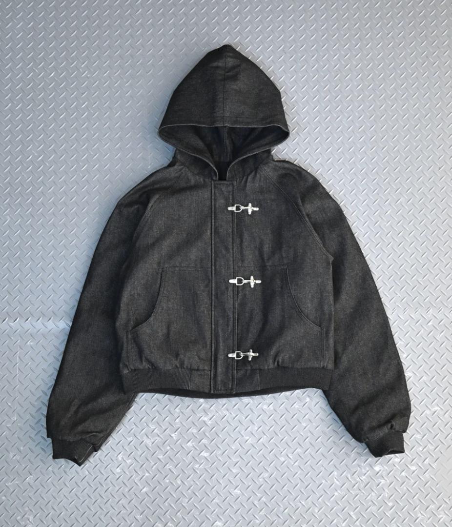 L2089　トグルフックリジットアクティブジャケット　L（black）地底人