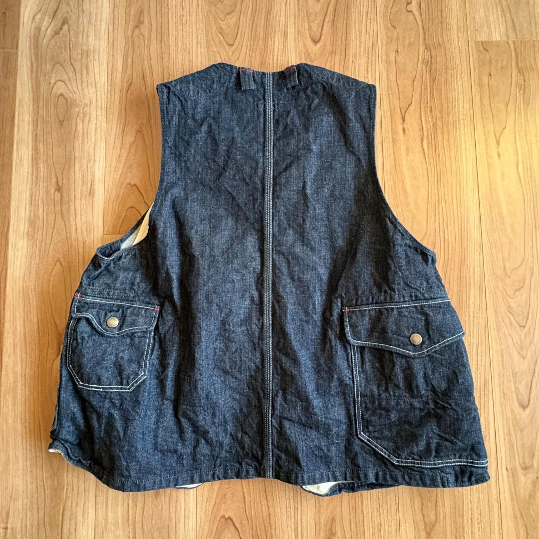 Engineered Garments UPLAND ベスト デニム M