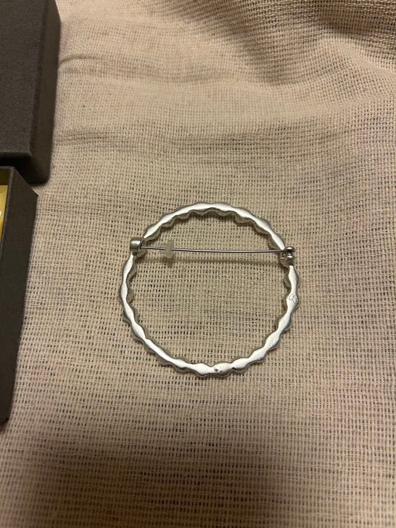 mina perhonen シルバーブローチ　タンバリン