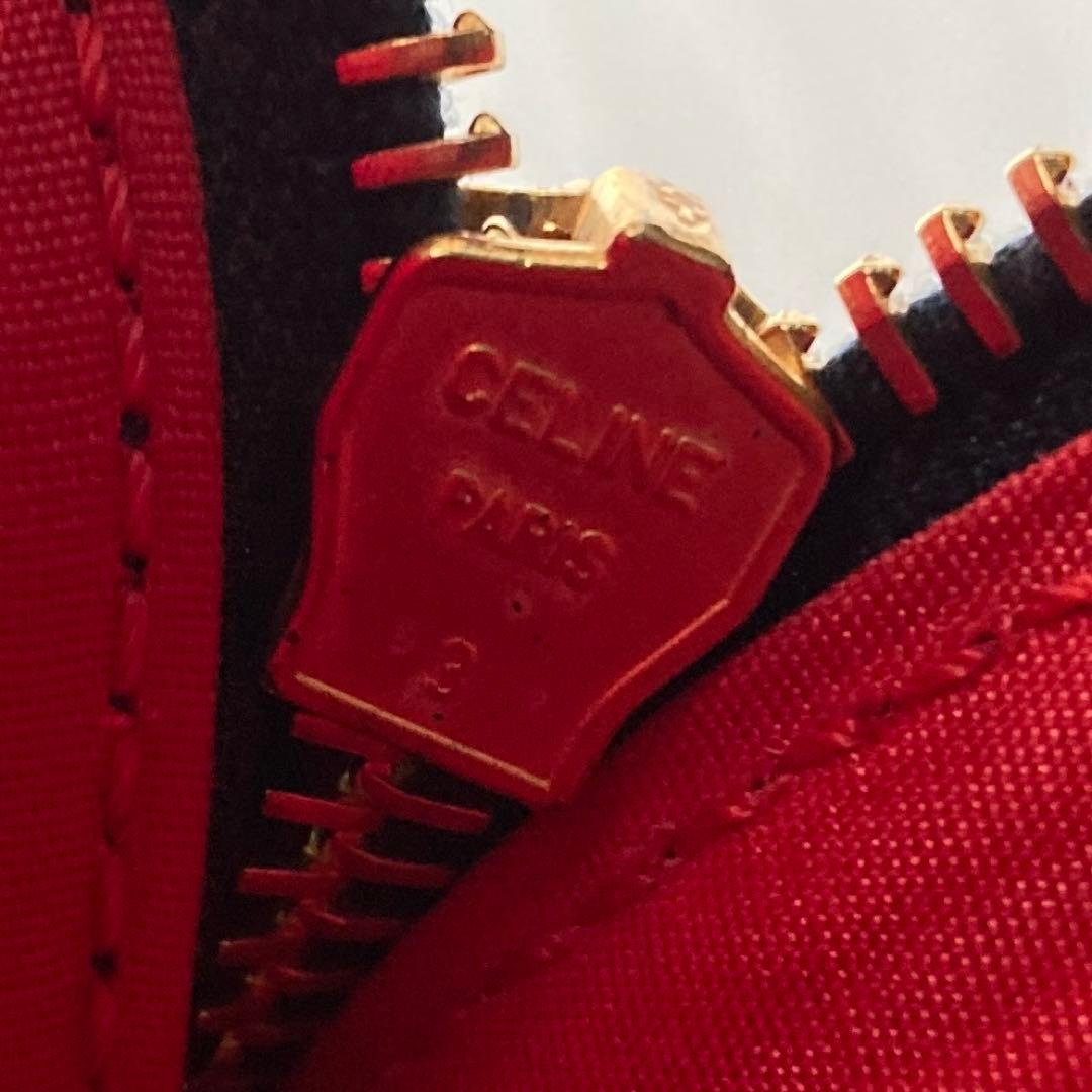 CELINE セリーヌ ハンドバッグ ネイビー レザー イタリア製