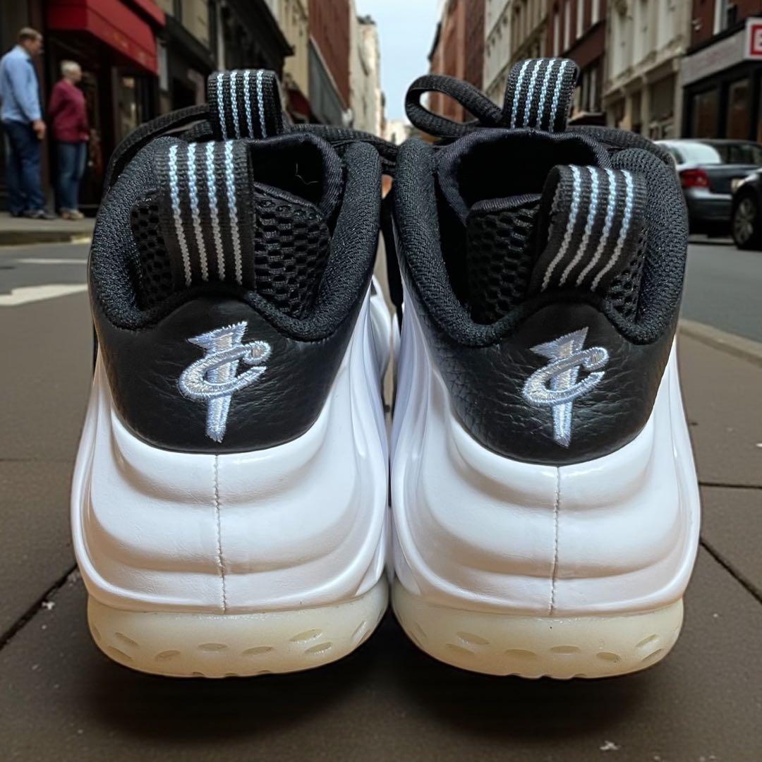 NIKE AIR FOAMPOSITE ONE ホワイト/ブラック 27 美品