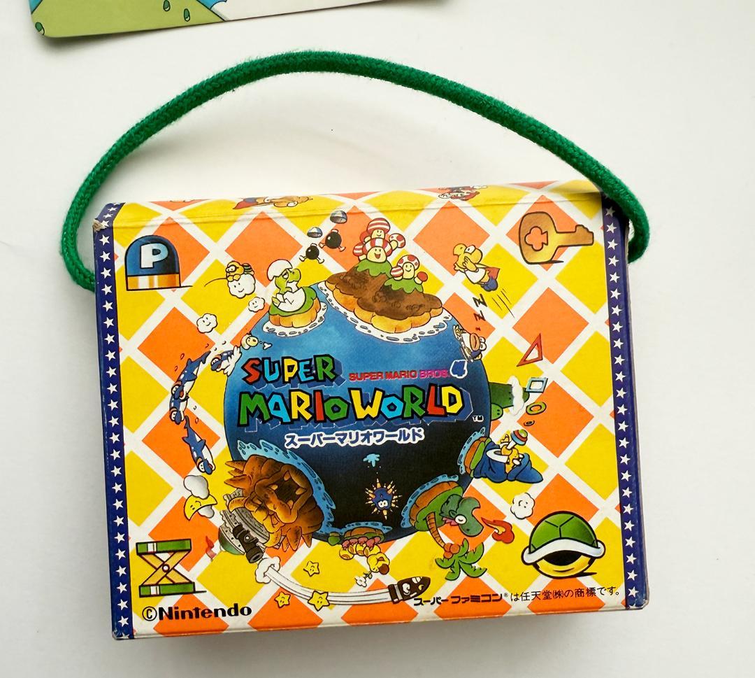 スーパーマリオ　バッグガム　トップサン　カード18枚　ドラボン　キラ　空箱