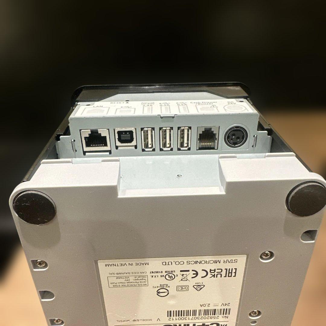 【未使用】スター精密 mC-Print3 レシートプリンター MCP31L BK