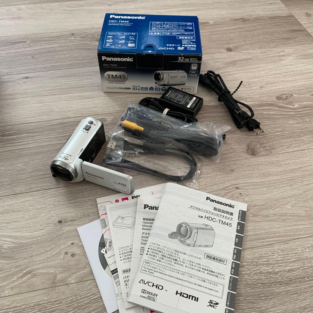 Panasonic デジタルハイビジョンビデオカメラHDC-TM45