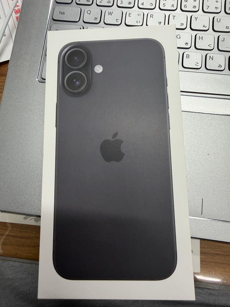 iPhone16plus. ブラック