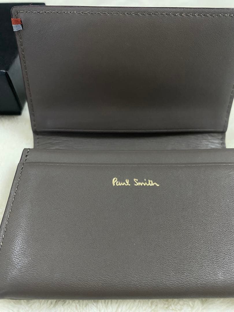 Paul Smith 名刺入れ　ハイライトステッチ　ポールスミス