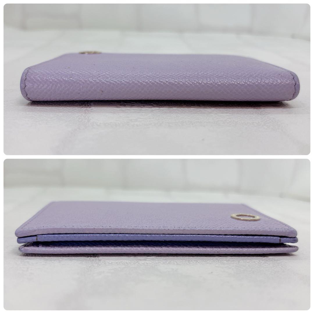 美品✨BVLGARI ブルガリ ブルガリマン 名刺入れ カードケース パープル
