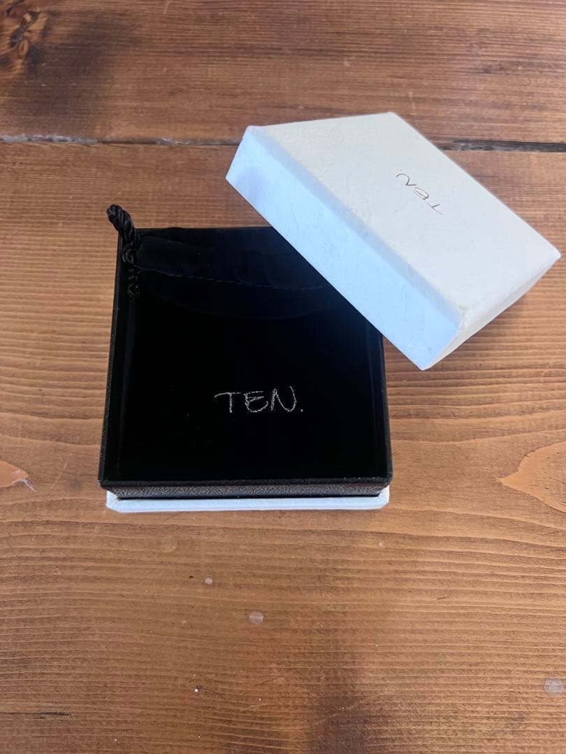 TEN. シルバーチェーンブレスレット