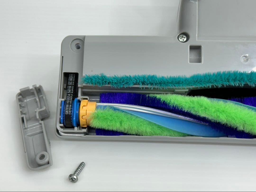 中古綺麗　白　D-AP32 日立掃除機　多機種対応　ヘッド　回転ブラシ　ホワイト