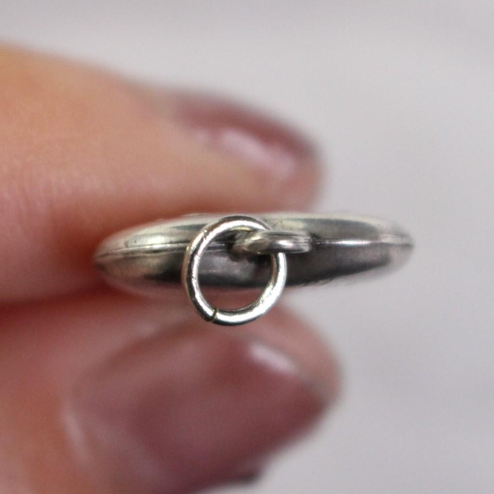 40s　スウィートハートジュエリー　ラッキーチャーム　シルバー　クローバー　四葉