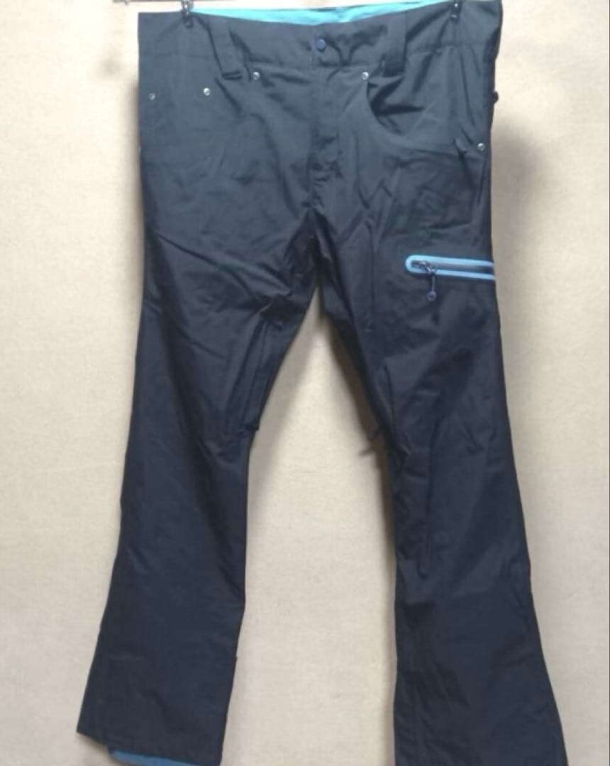 【美品】　REW ストライダー パンツ　黒　L　GORE-TEX 青