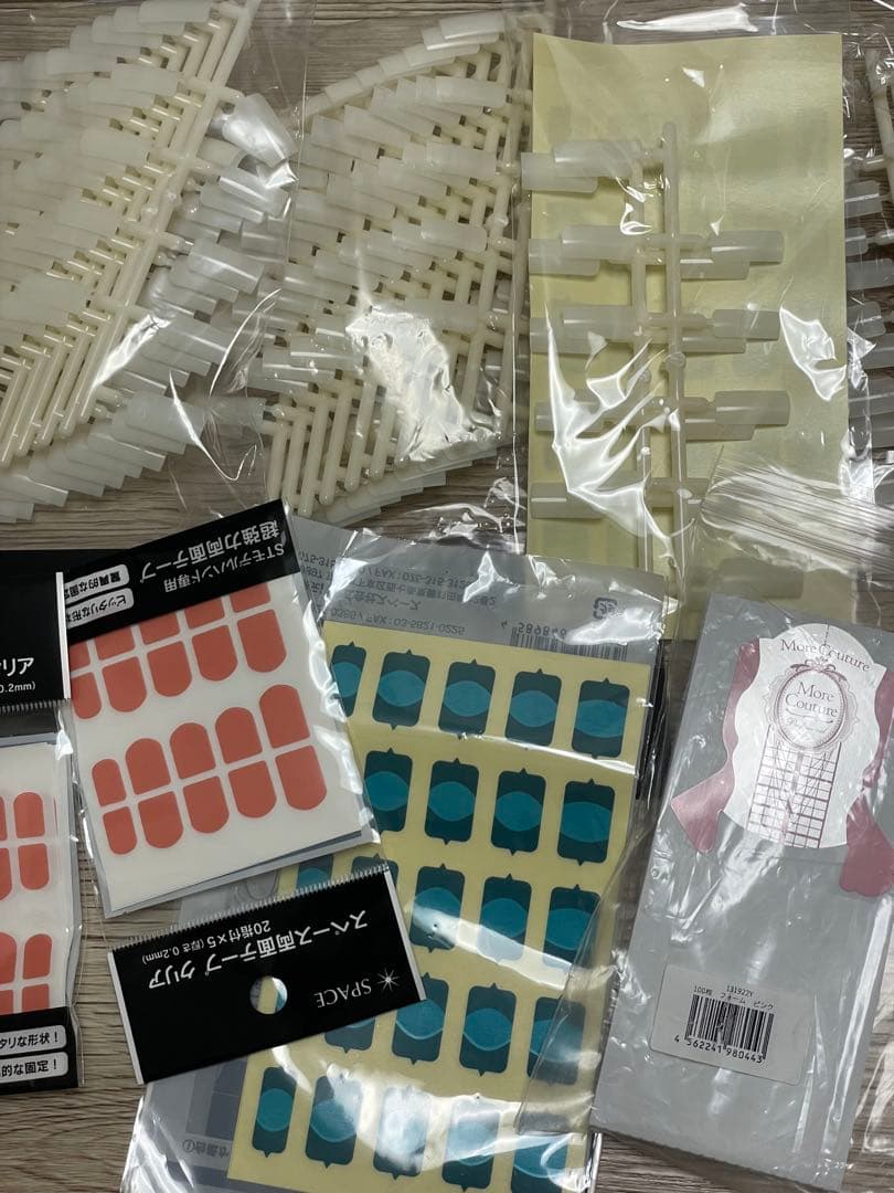 ネイリスト技能検定試験用JNEC認定モデルハンド &アクリル、チップまとめ売り