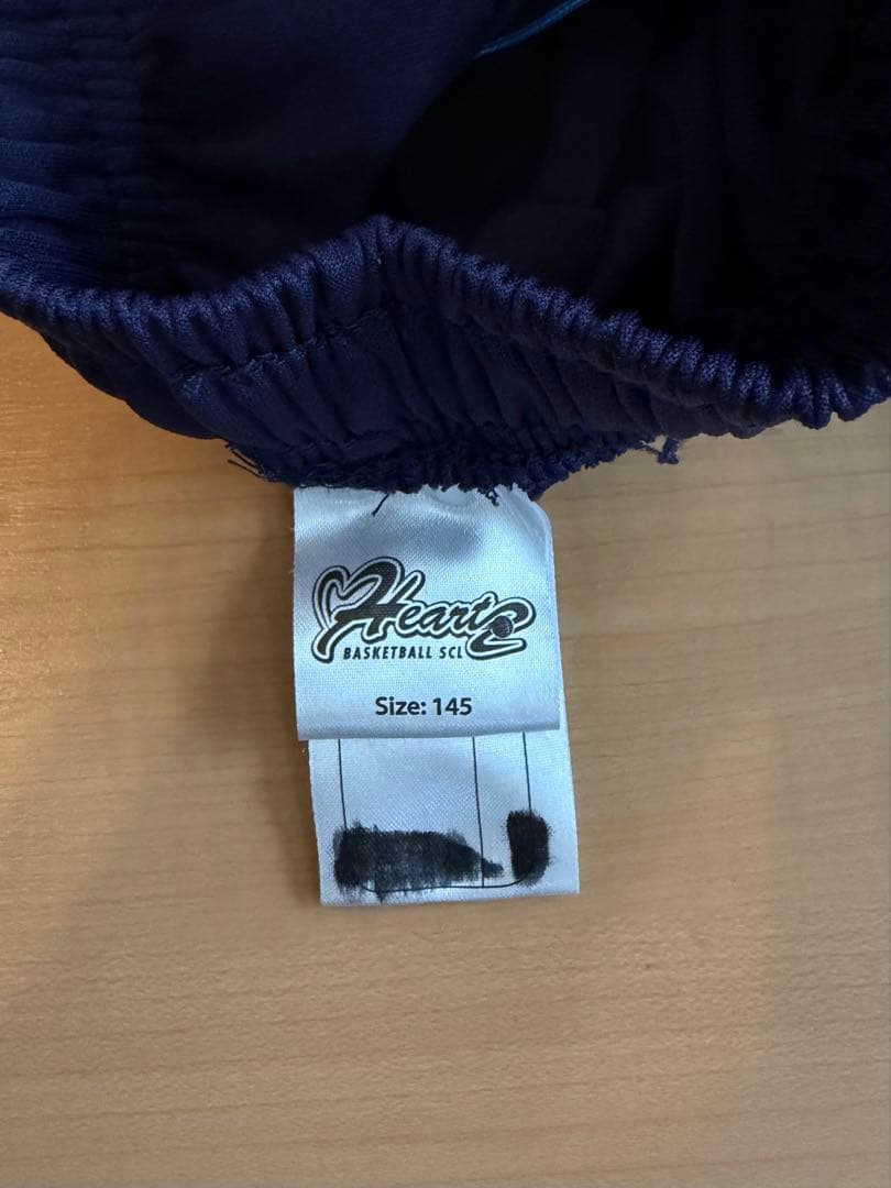ハーツ バスケット Heartz ジャージ 上下 新145 ユニフォーム