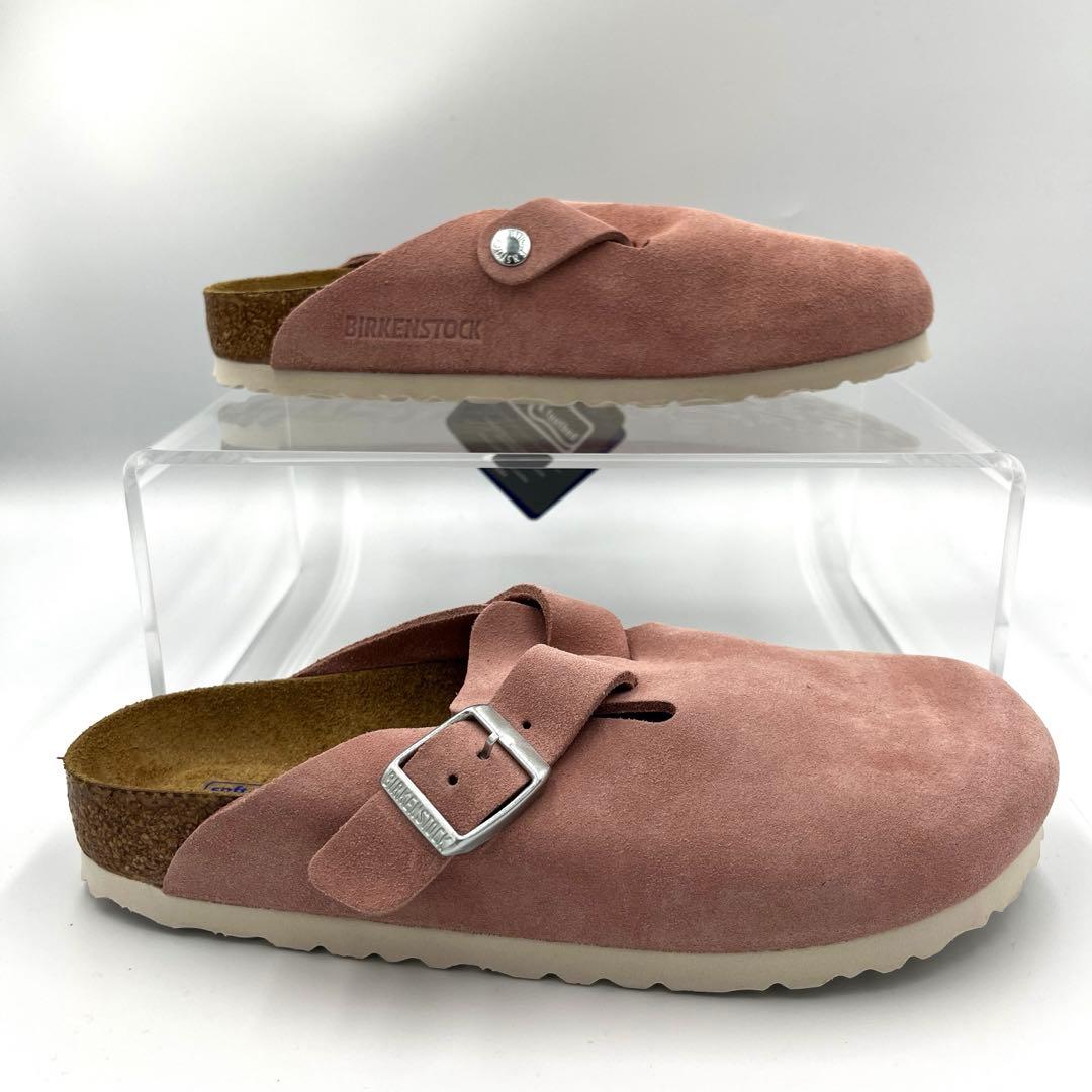 【新品未使用】BIRKENSTOCK BOSTON スウェードピンク PINK