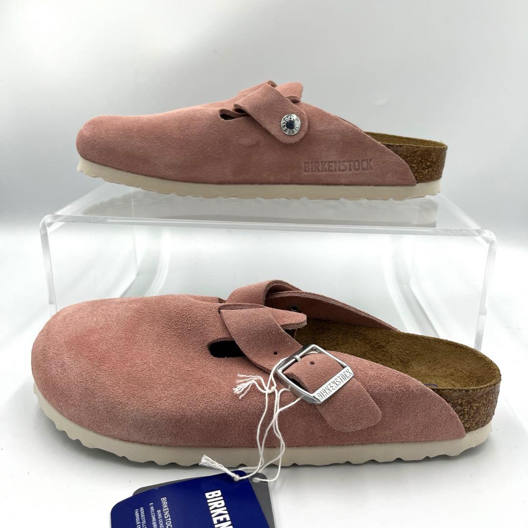 【新品未使用】BIRKENSTOCK BOSTON スウェードピンク PINK