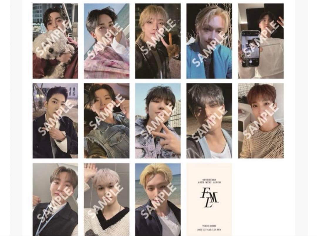 SEVENTEEN FML 会場限定 東京 LOVE トレカ