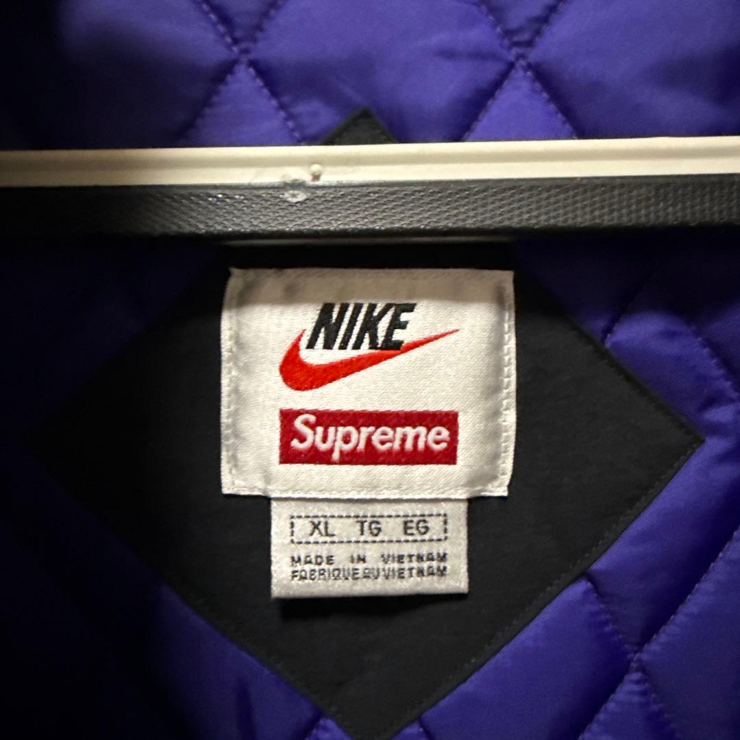 ジャケット・アウター Supreme Nike Hooded Sport Jacket Purple