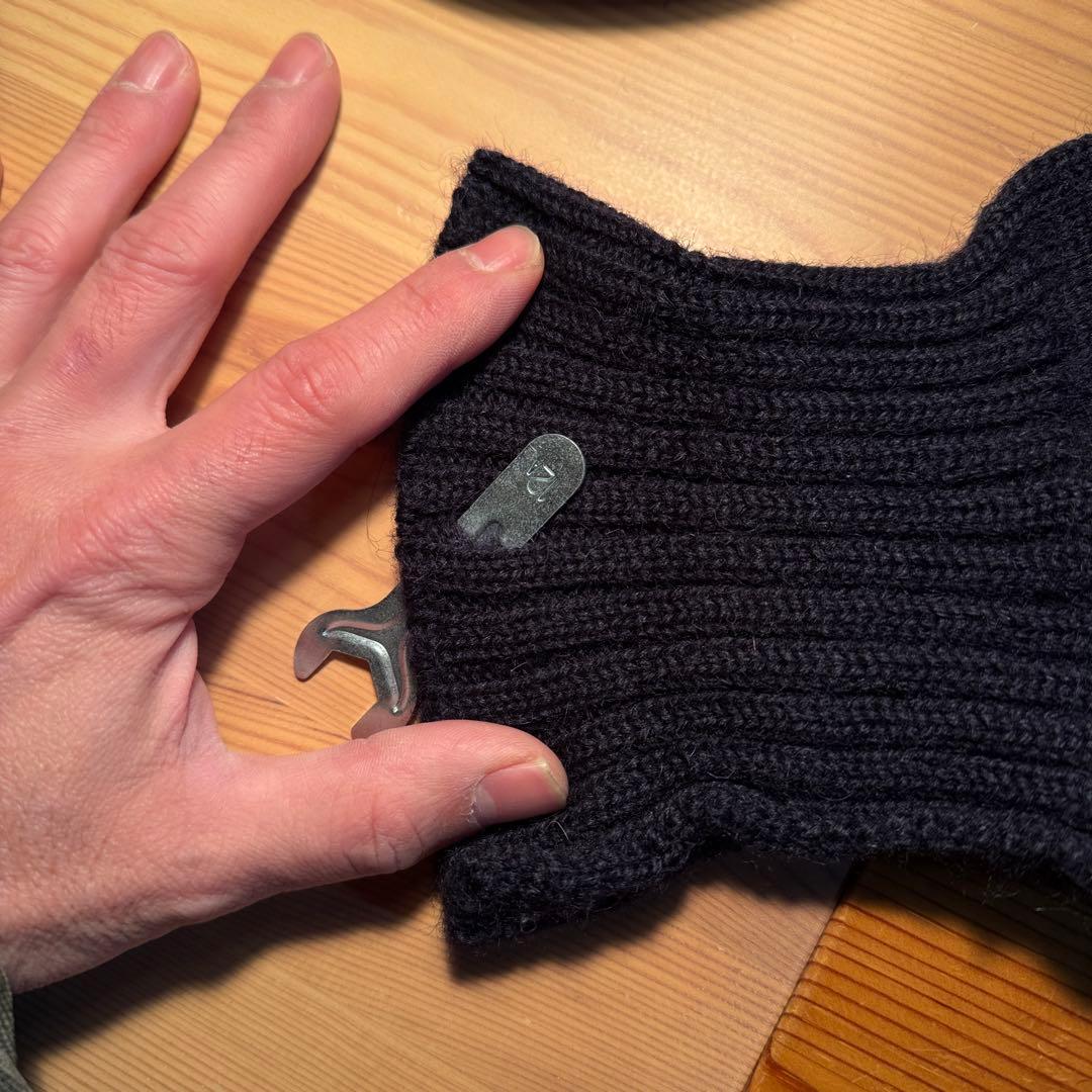 上質 Le Tricoteur ガーンジーセーター カーディガンスタイル