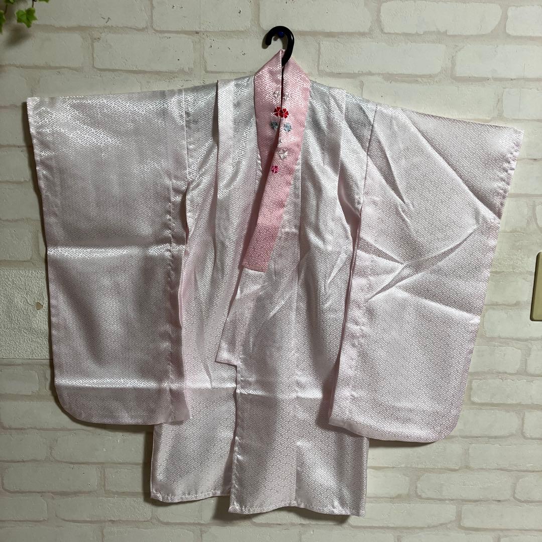 小町kid 七五三　三歳女の子着物　 被布　着物　草履　足袋　バッグ　髪飾