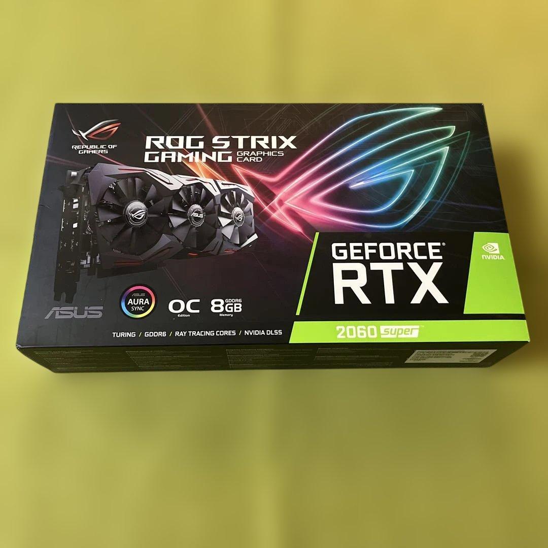グラフィックボード・グラボ・ビデオカード ASUS ROG STRIX RTX 2060 Super 8GB