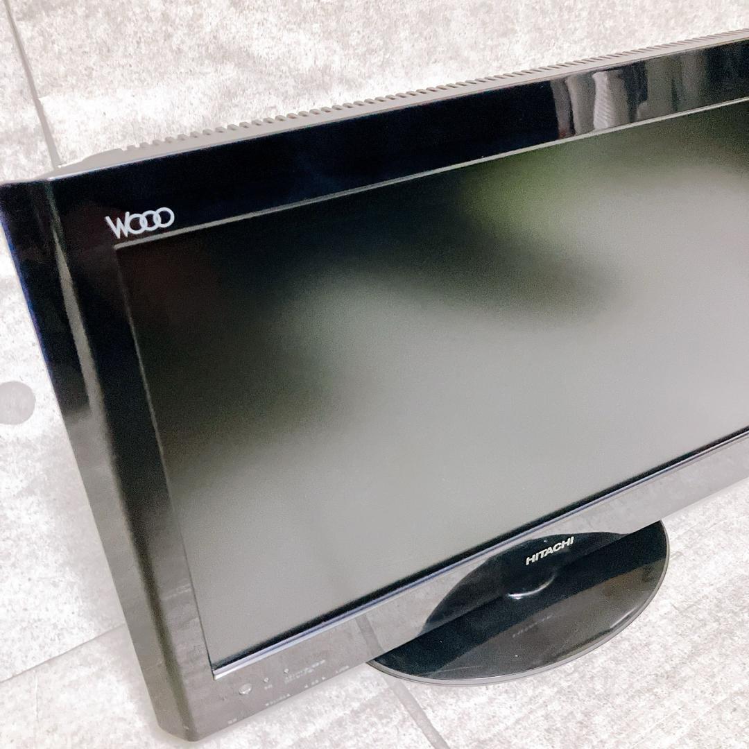 HITACHI WOOO 22型液晶テレビ L22-H05 TV リモコン付き