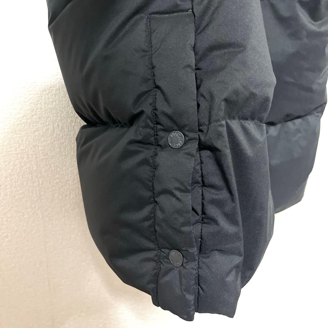 ノースフェイス ロングダウンジャケット ブラック メンズSサイズ レディースL