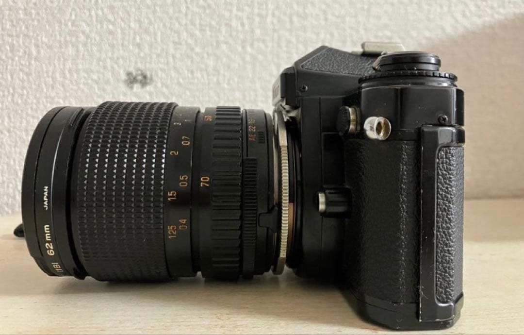 ニコン Nikon FE2 28-70mm + レンズ HN-27 500mm付