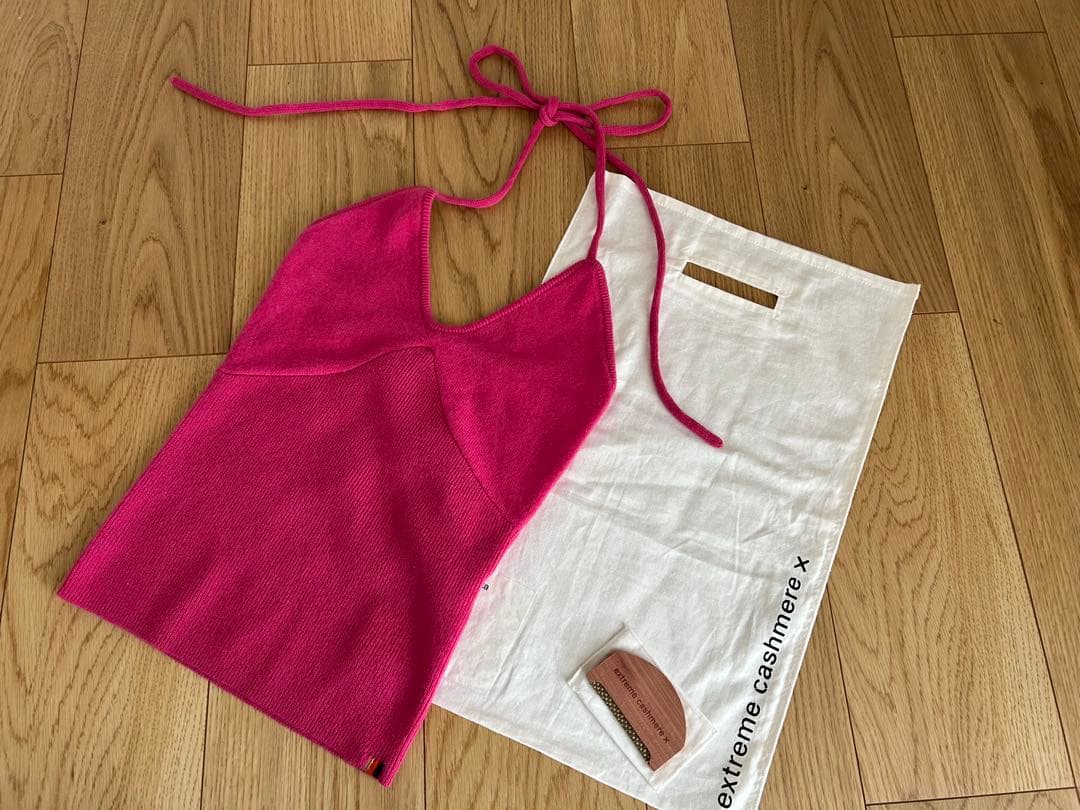 【大幅値下げ】extreme cashmere キャミソール