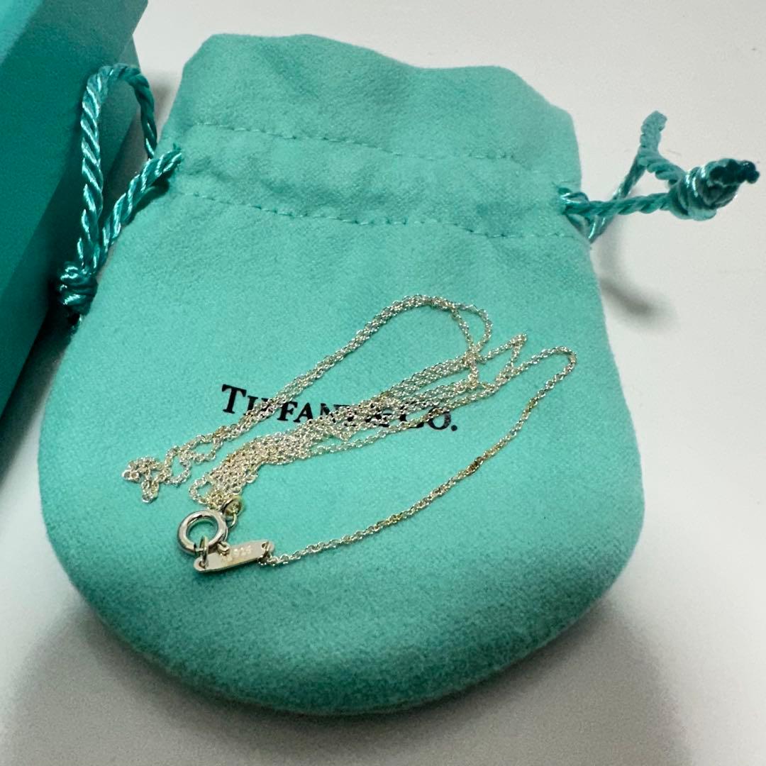極美品　ティファニー　ネックレス　チェーンのみ　50cm　シルバー925