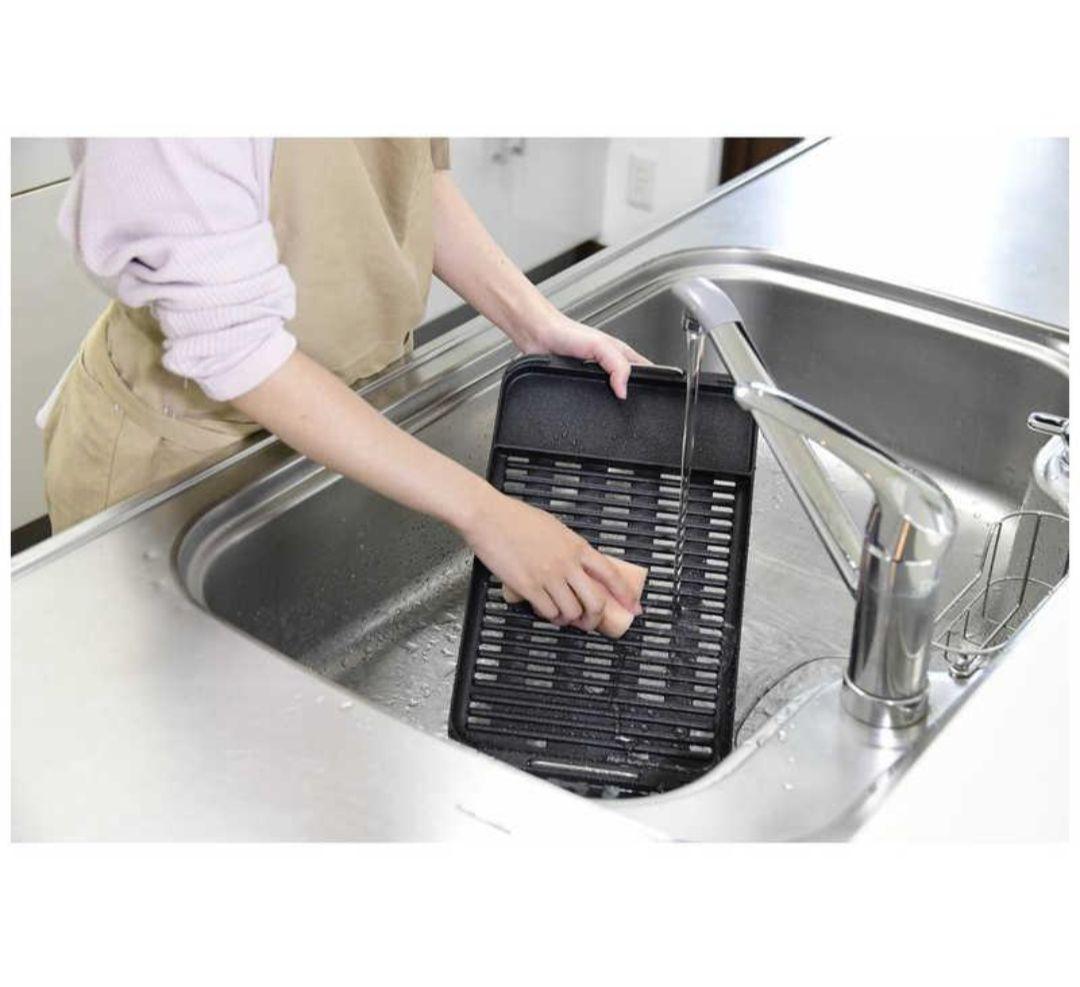 鉄板プレート　吸煙グリル　電気