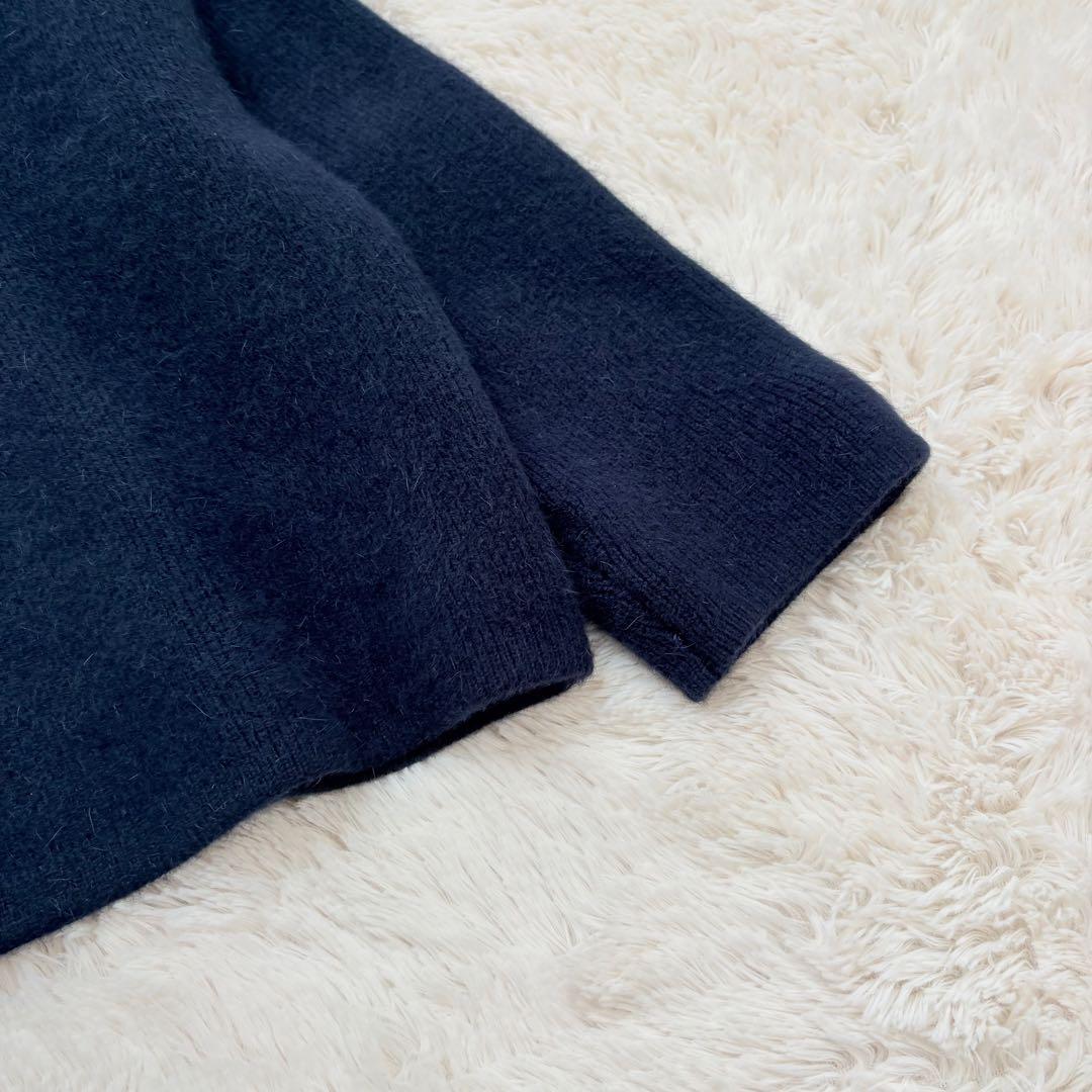 美品✨24AW✨ナノユニバース　ウォッシャブルフォックスリバーニットジャケット