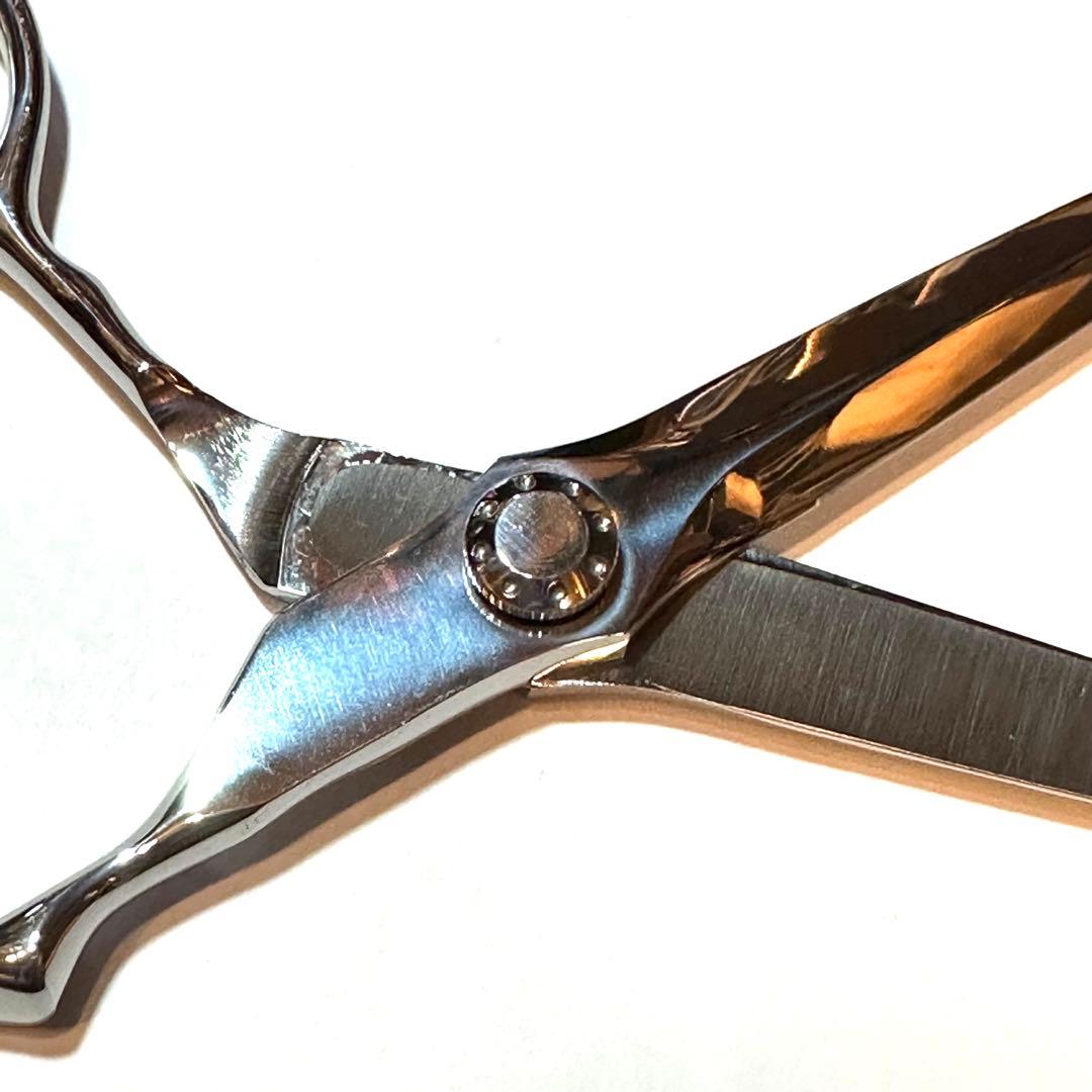 6.5インチ両剣刃 カットシザー 刈り込み 刈り上げ 理容 美容 鋏 シザー