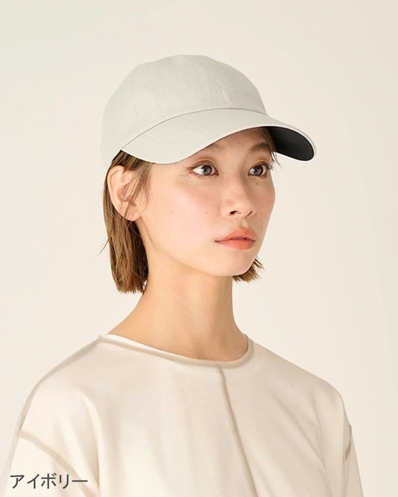 サンバリア100 SUNBARRIER100 キャップ アイボリー