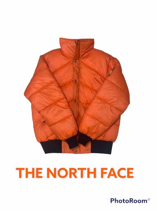 the north face ノースフェイス　ダウンジャケット　オレンジ