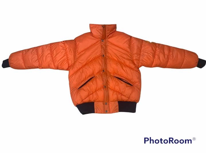 the north face ノースフェイス　ダウンジャケット　オレンジ